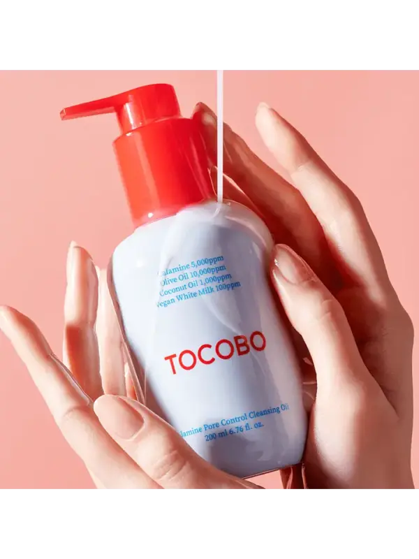 Limpiador Facial Tocobo Calamine Pore Control Cleasing Oil 200ML - Imagen 2