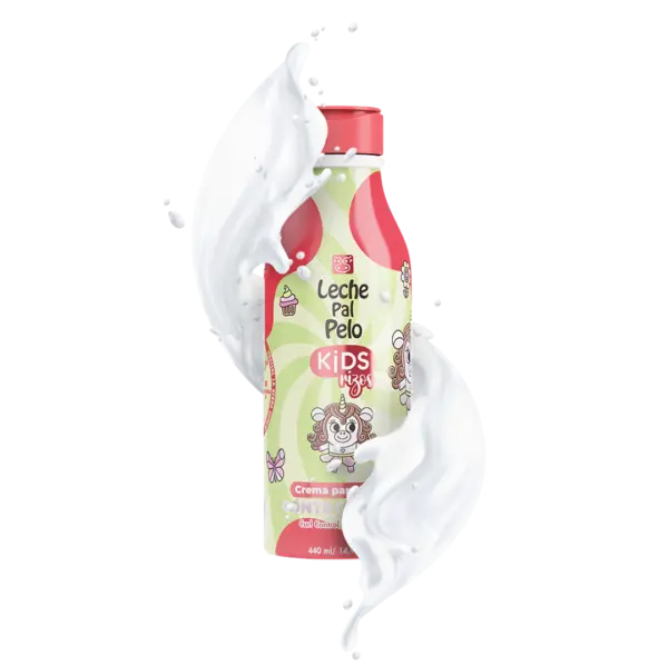 Crema Para Peinar Leche Pal Pelo Kids Control Rizos 440ml - Imagen 2