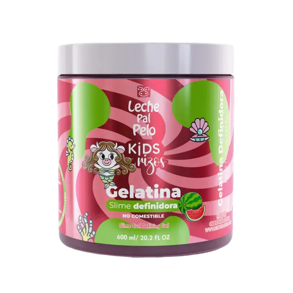 Gelatina Slime Leche Pal Pelo Kids Definidora Rizos 600ml