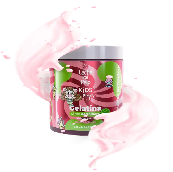 Gelatina Slime Leche Pal Pelo Kids Definidora Rizos 600ml - Imagen 2