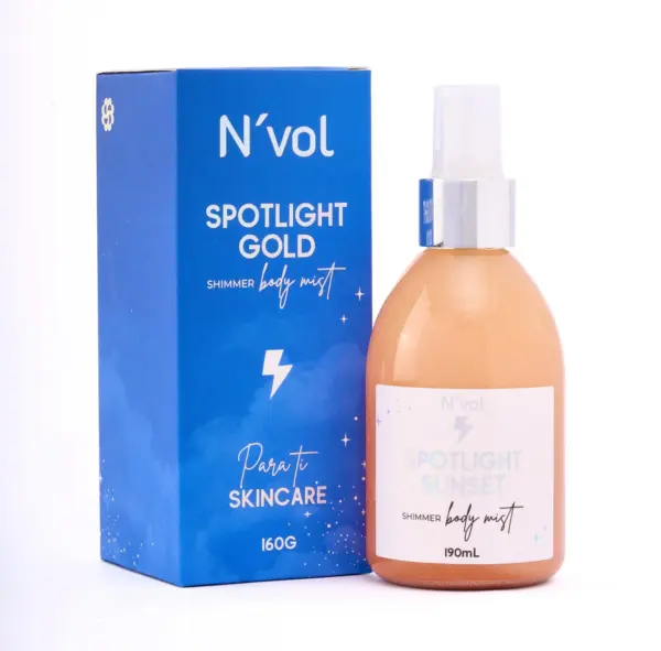 Shimmer Body Spotlight NVol Gold 190ml - Imagen 2