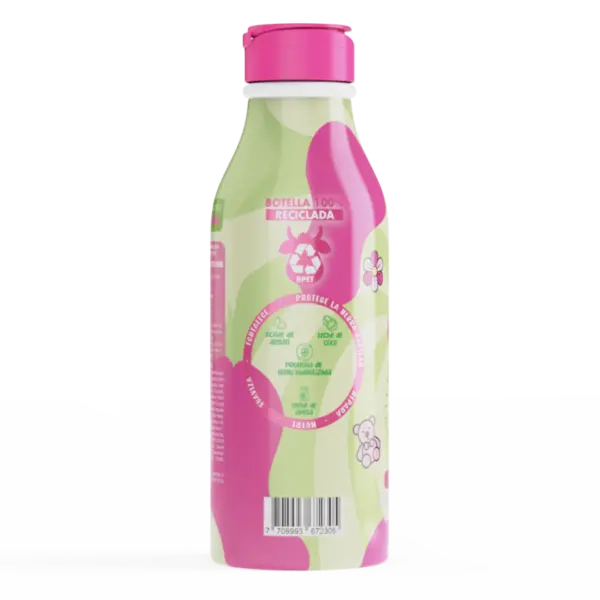 Shampoo Hidratante Leche Pal Pelo Kids Rizos 440ml - Imagen 4