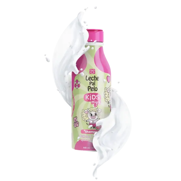Shampoo Hidratante Leche Pal Pelo Kids Rizos 440ml - Imagen 2