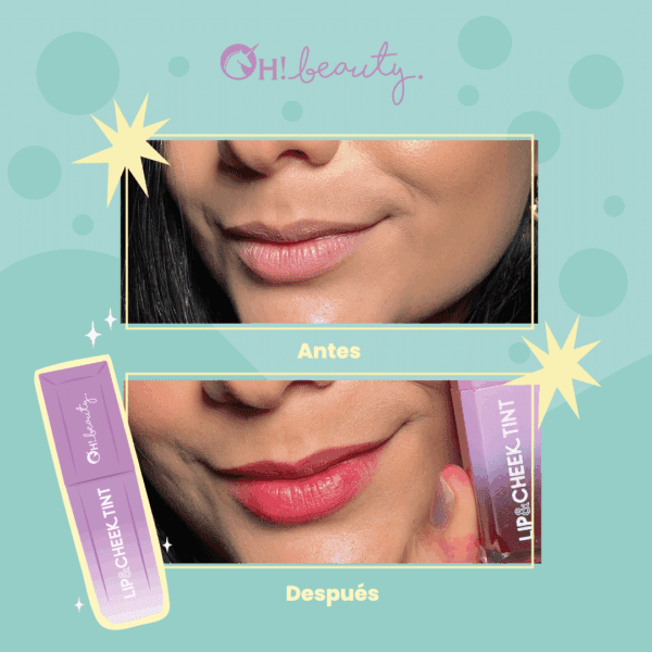 Tinta de Labios Oh! Beauty Lip & Cheek - Imagen 3