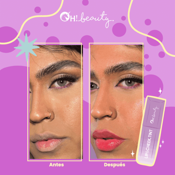 Tinta de Labios Oh! Beauty Lip & Cheek - Imagen 2