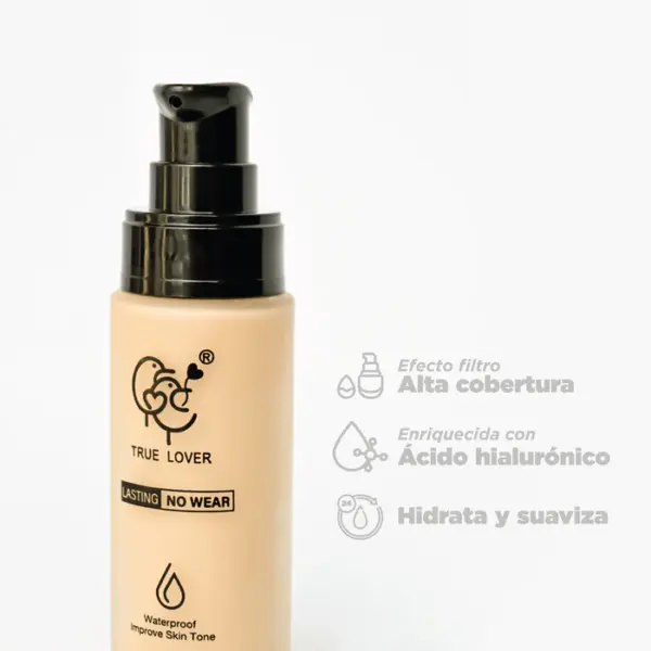Base Liquida True Lover Mate A prueba de Agua - Imagen 3