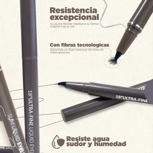 Delineador True Lover Ultra Fino 18° - Imagen 3
