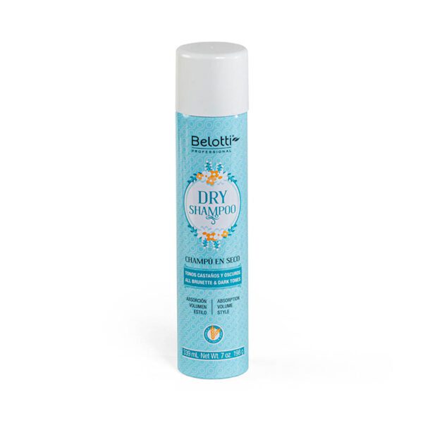 Shampoo en Seco Belotti Castaños y Oscuros 330ml