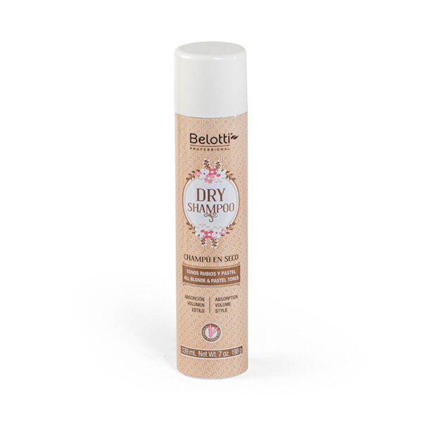 Shampoo en Seco Belotti Rubios y Claros 330ml