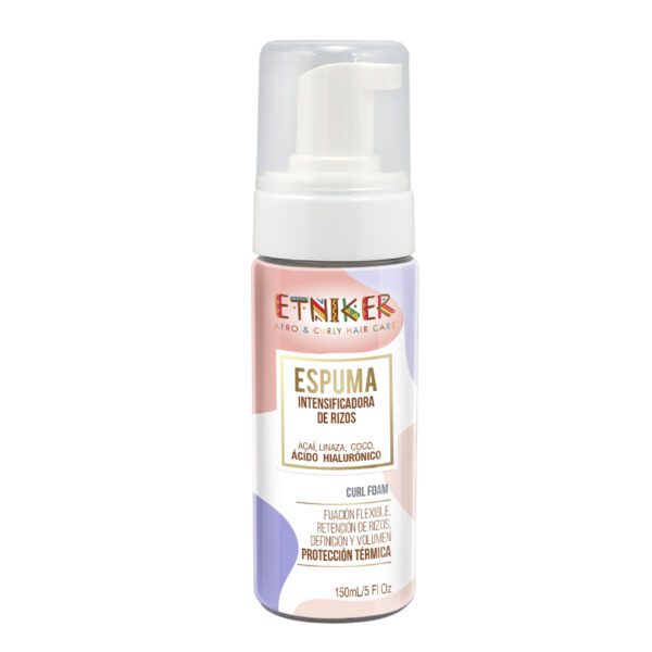 Espuma Intensificadora de Rizos Etniker 150ml