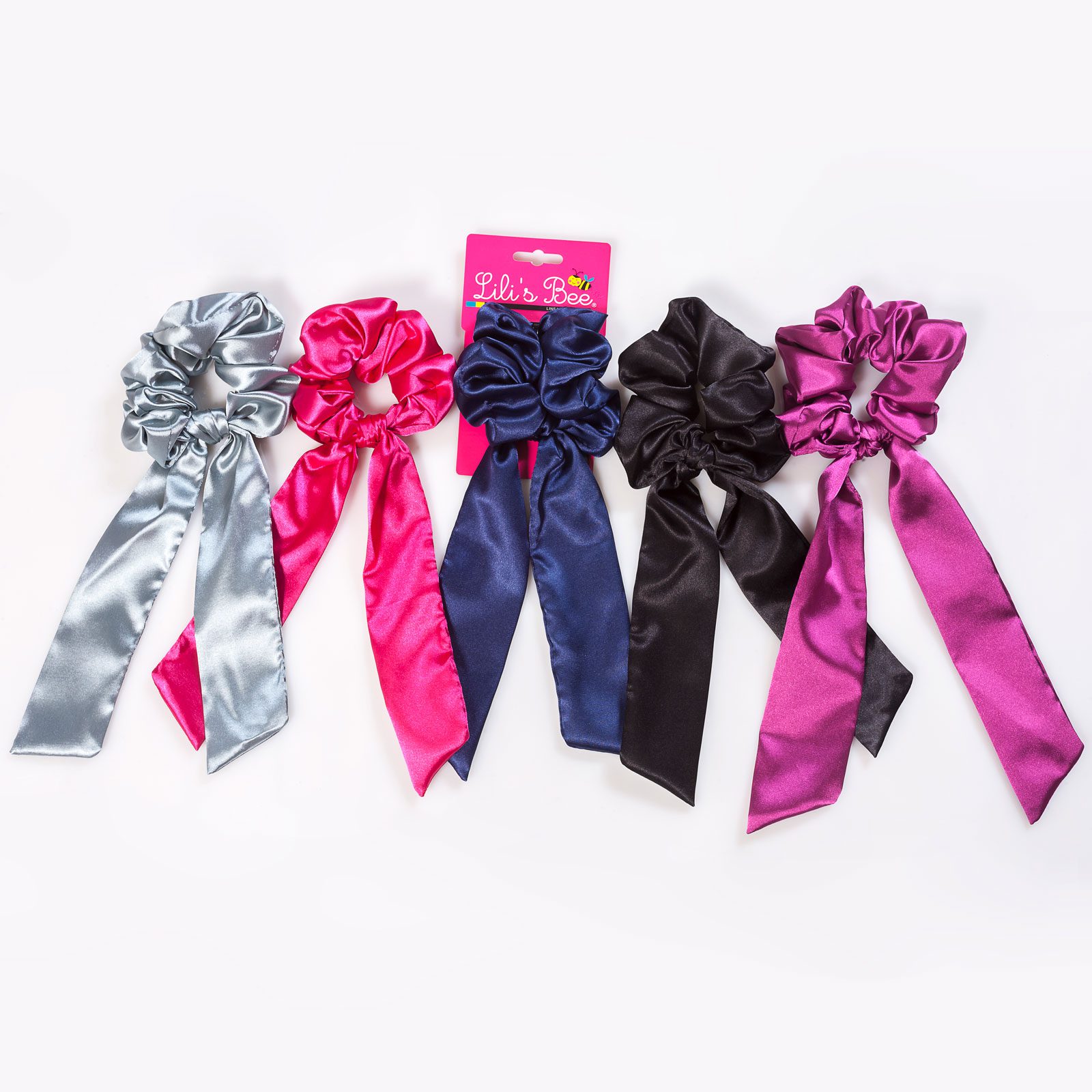 Moña en Satin Rosa Lili's Bee - Imagen 2