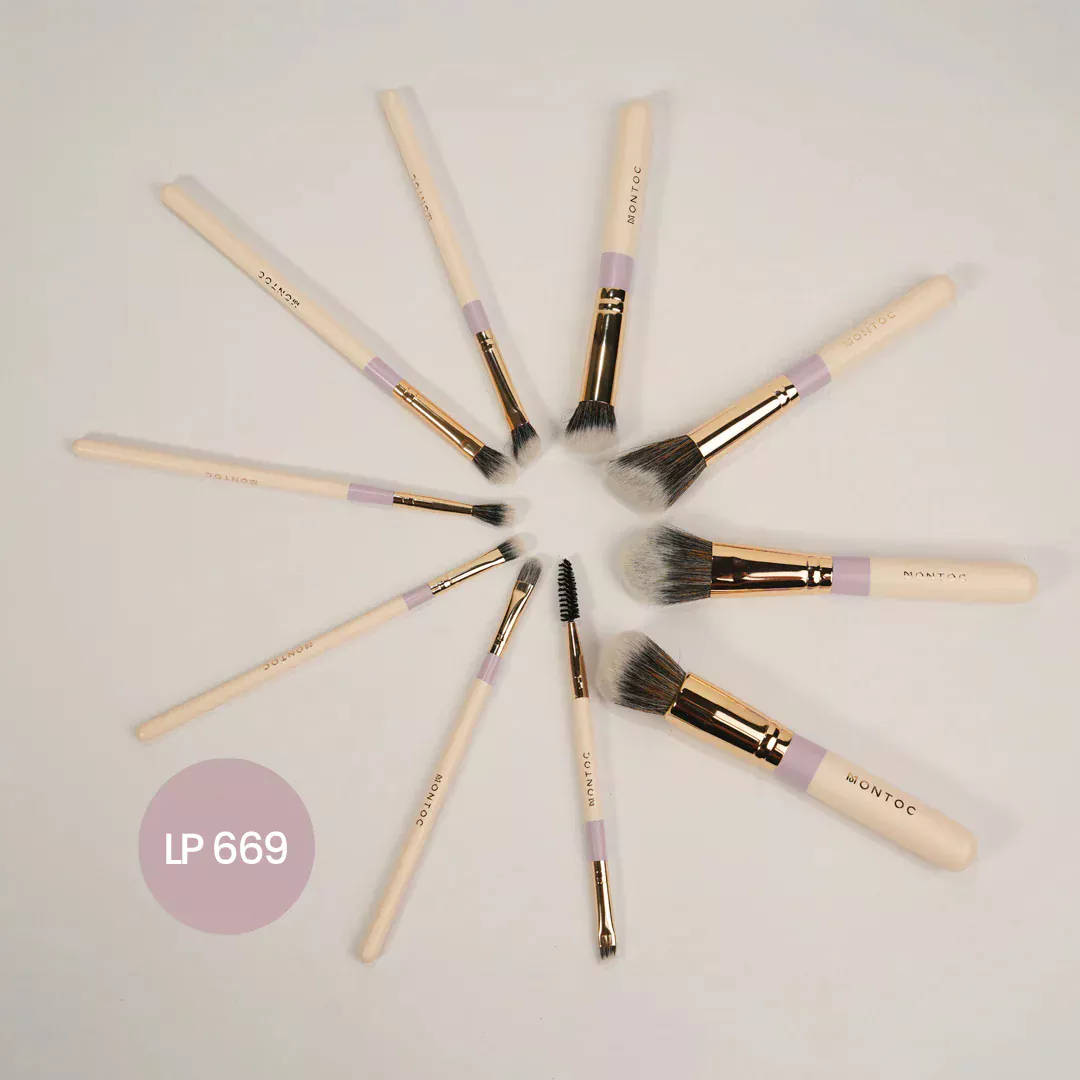 Kit de Brochas Fluffy x10uds Montoc