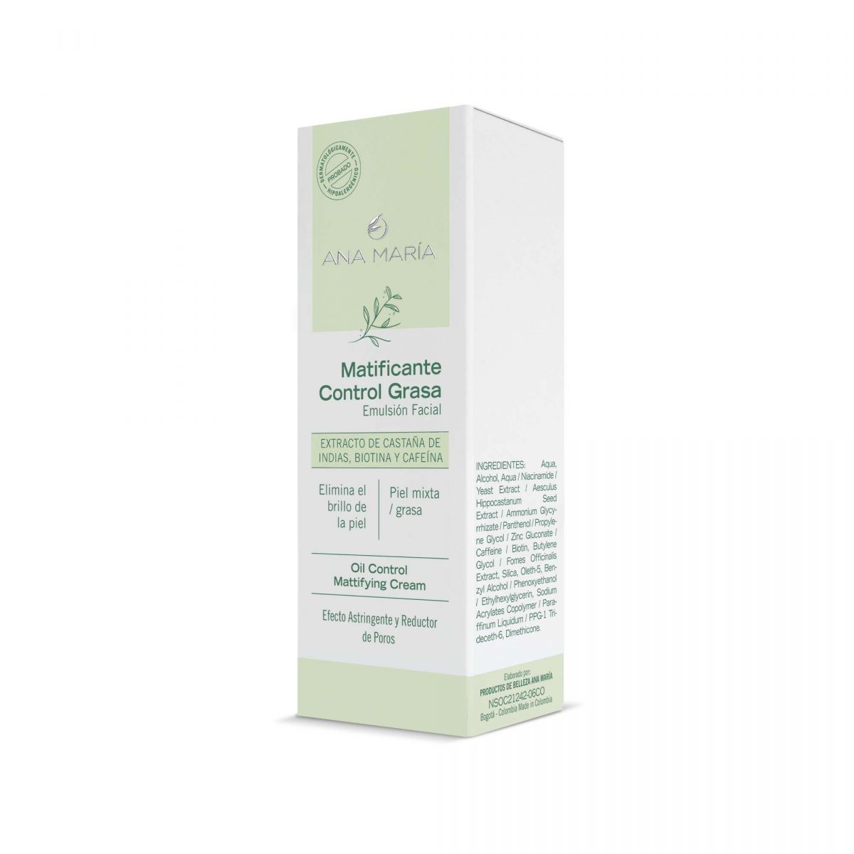 Crema Matificante Ana María Control Grasa - Image 3