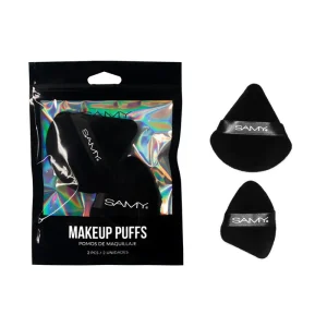 Pomos de Maquillaje Samy Triangulares x2 und