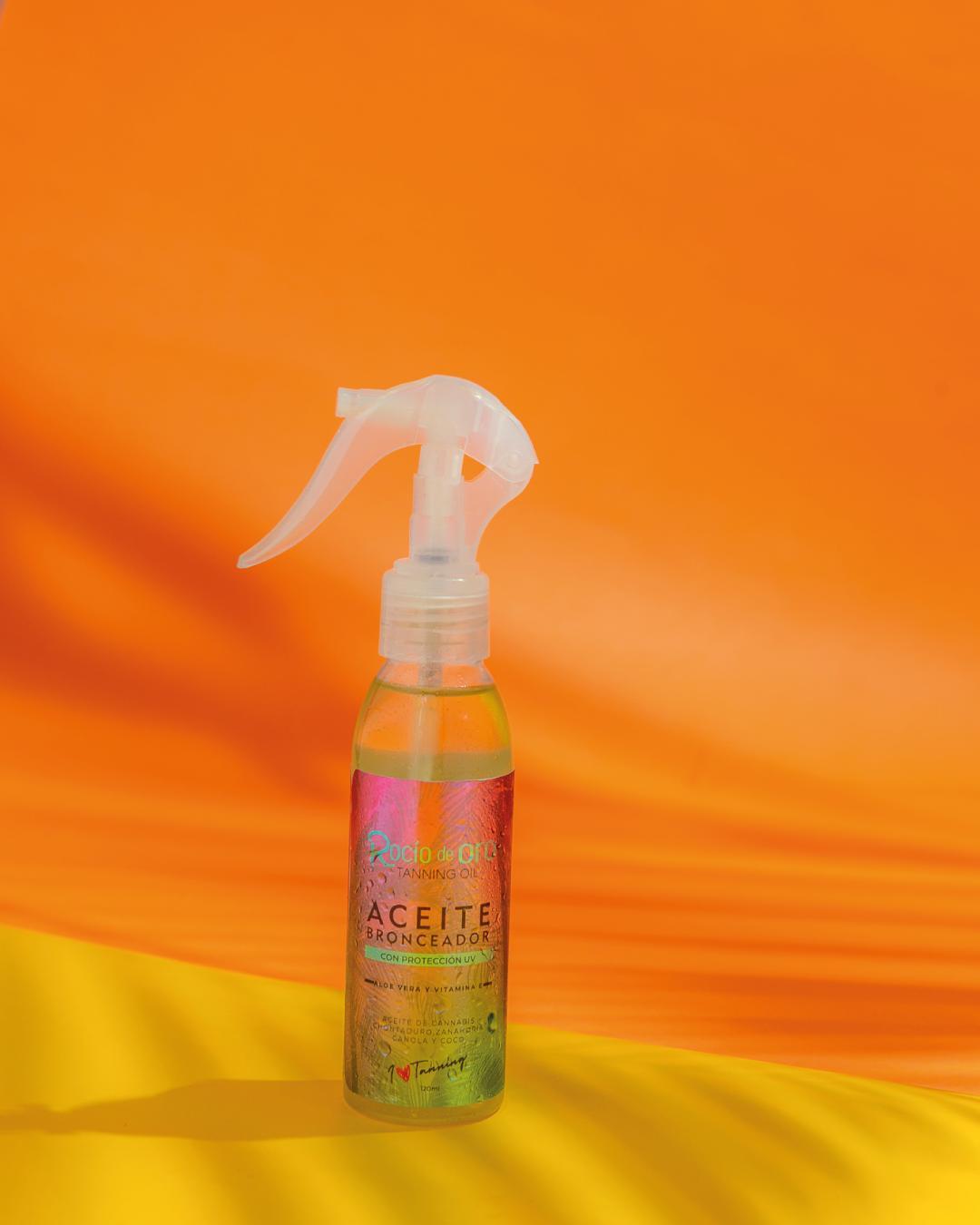 Aceite Bronceador René Chardon Rocío de Oro Tanning Oil 120ml - Image 4