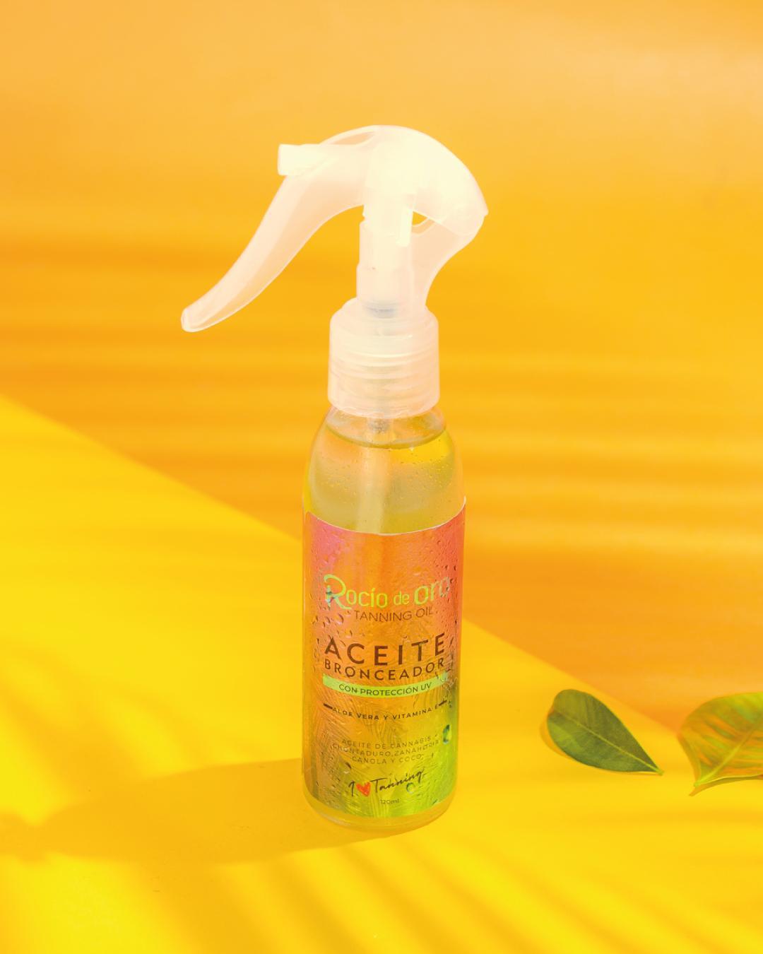 Aceite Bronceador René Chardon Rocío de Oro Tanning Oil 120ml - Image 3