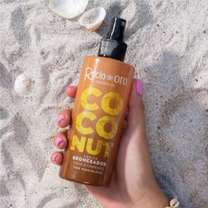 Aceite Bronceador René Chardon Rocío de Oro con Coconut 250ml