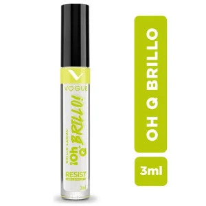 Brillo Labial ¡Oh Q' Brillo! Resist Top Coat Brillante Vogue 3ml