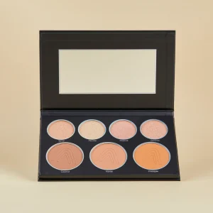 Paleta de Contorno e Iluminadores Atenea Glam Black