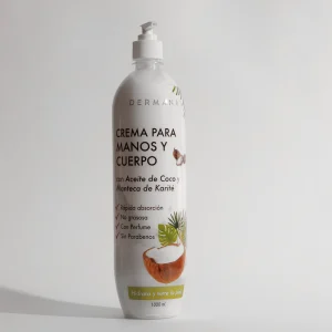 Crema para Manos y Cuerpo Dermanat Coco 1000ml