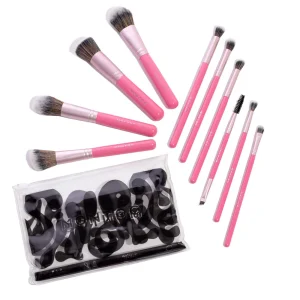 Kit de Brochas Montoc Singolare X10 LP649