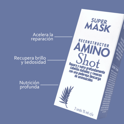 Ampolleta Byspro Duo Amino Shot Super Mask 15ml - Image 2