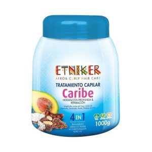 Tratamiento Capilar Etniker 4 en 1 Caribe 1000g