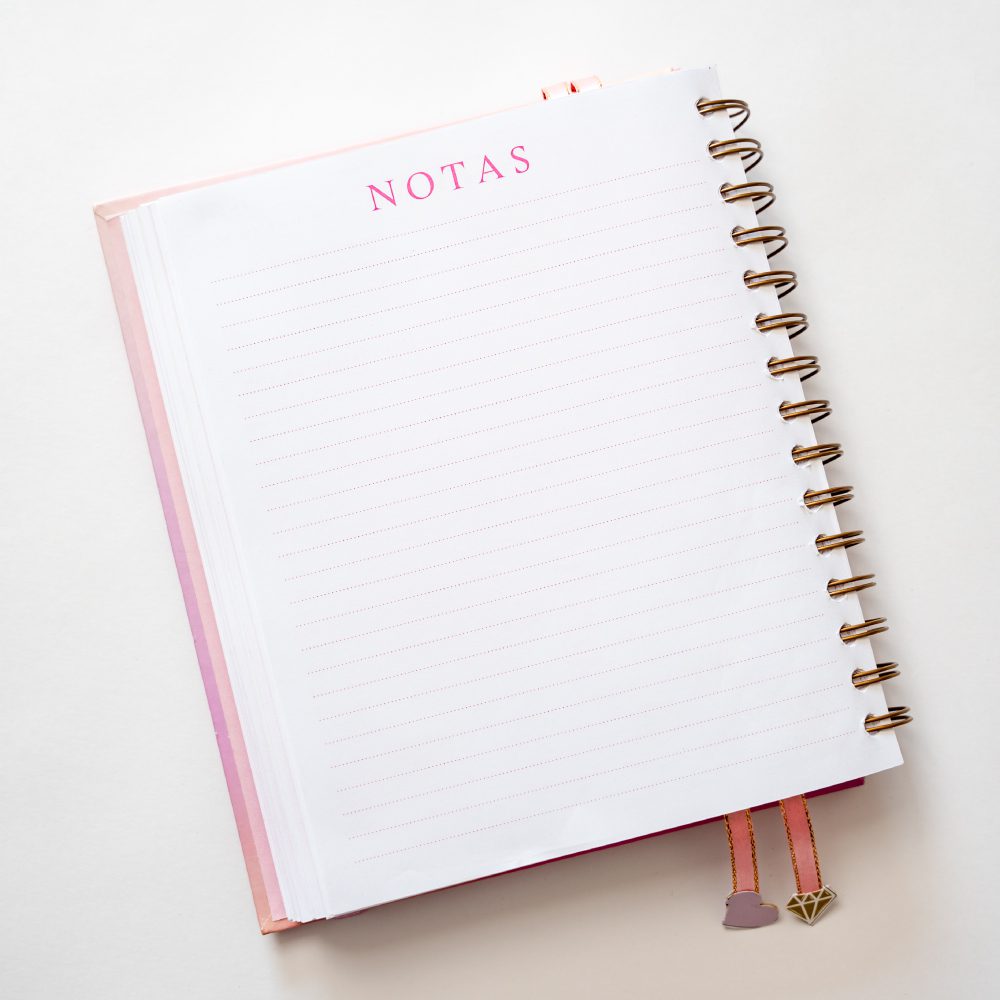 Diario Planner Rosado Mi Diario Financiero - Imagen 3