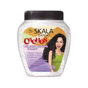 Gelatina Skala Mais Cachos Definidor de Rizos
