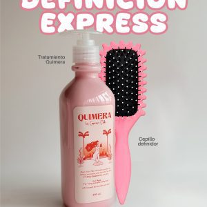 Kit Capilar Capricci Rizos Definidos Quimera 440ml y Cepillo