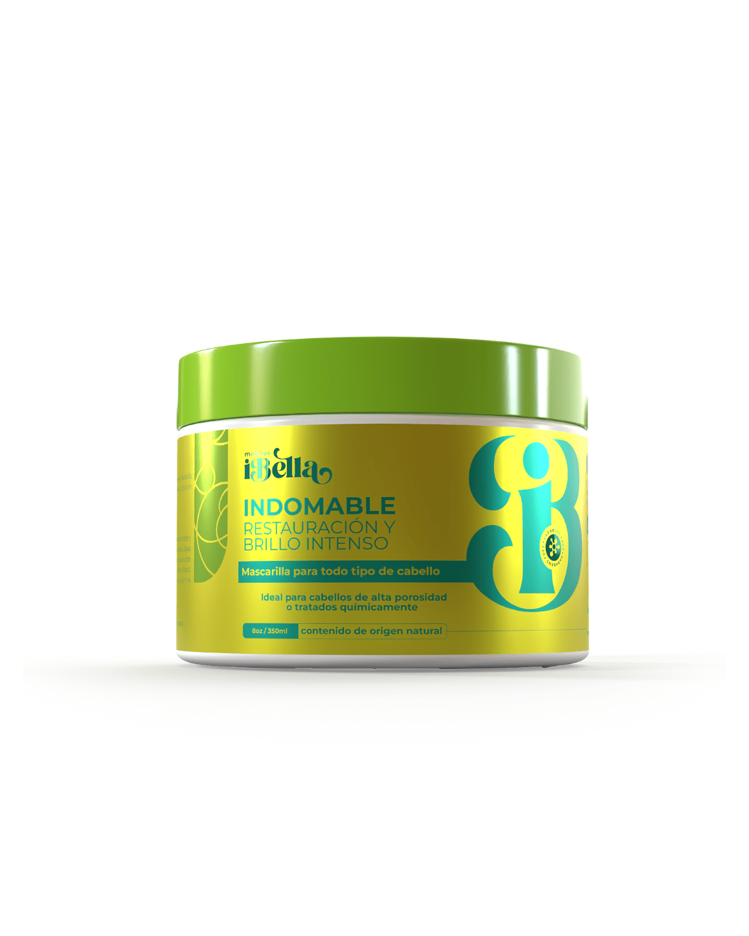 Mascarilla Capilar Melenas Ibella Indomable Hidratante 300ml