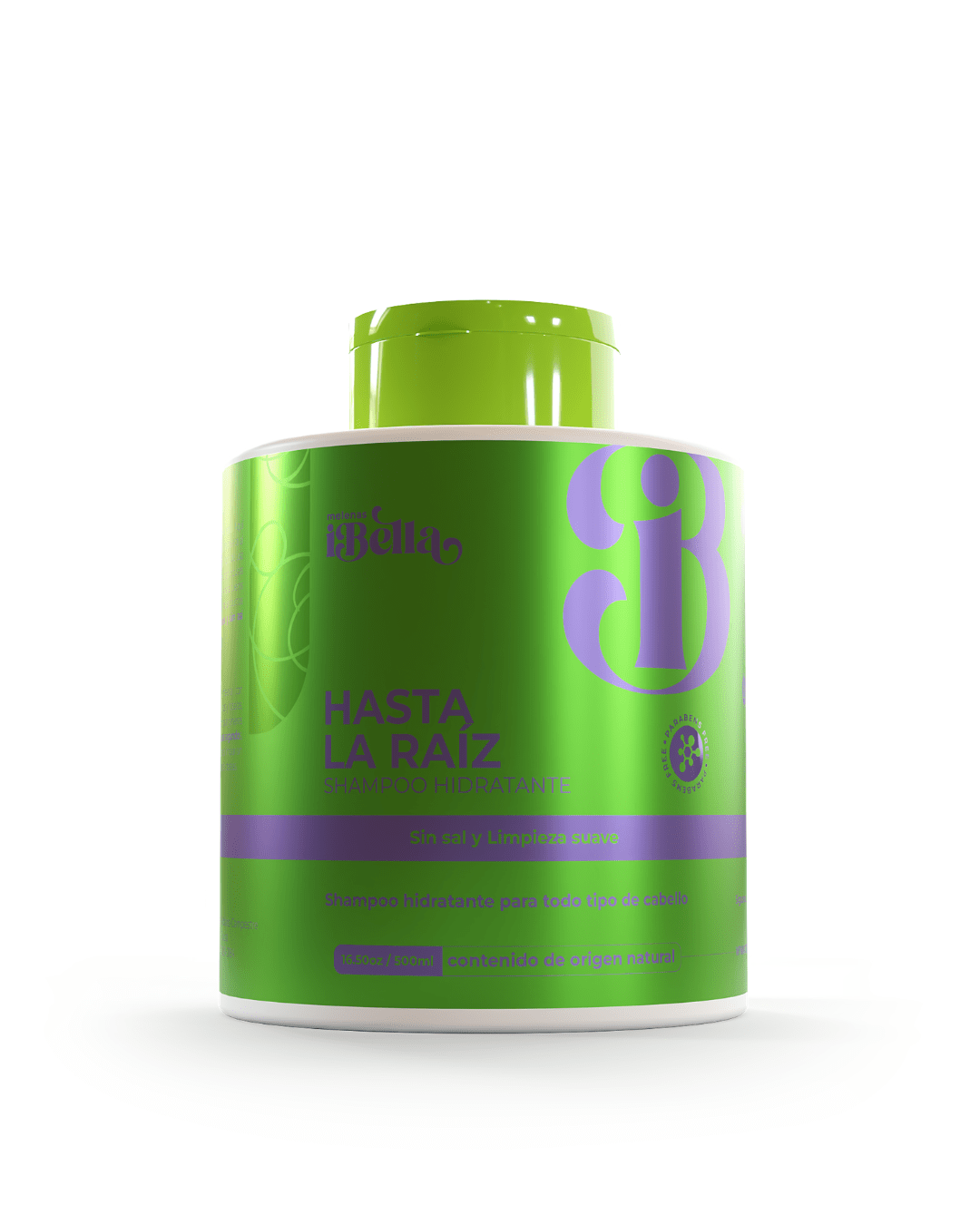 Shampoo Melenas Ibella Hasta la Raíz Hidratante 500ml
